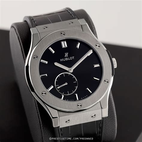 hublot classic fusion all black limited edition|pre owned hublot classic fusion.